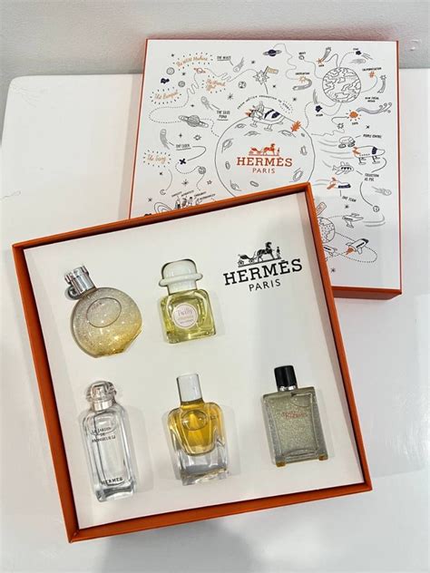 hermes perfume set sephora|hermes miniature perfume gift set.